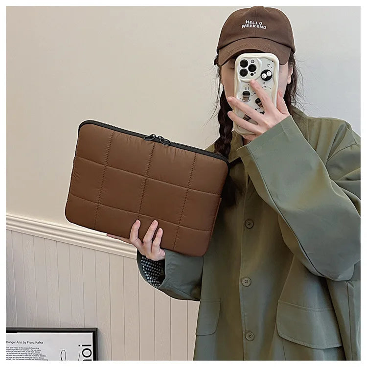 Laptop Sleeve Case 13-16 Inch - Shockproof Bag for MacBook & PC