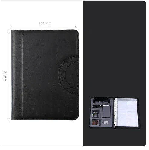 Wireless Charging Notebook with Built-in Calculator