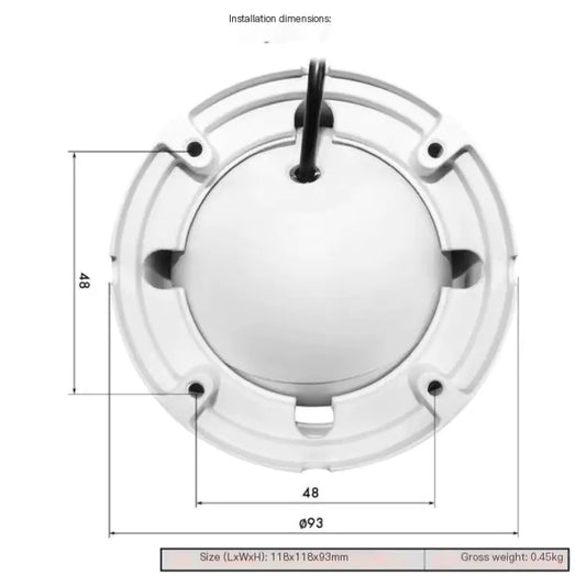 HD Indoor Dome Ceiling Security Camera - Professional Surveillance