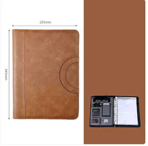 Wireless Charging Notebook with Built-in Calculator
