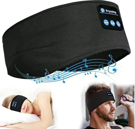 Bluetooth Sports Headband - Wireless Sleep Headphones