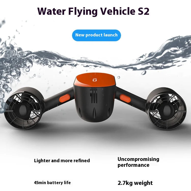 S2 Underwater Scooter - Handheld Diving Propulsion Device, 30m Depth