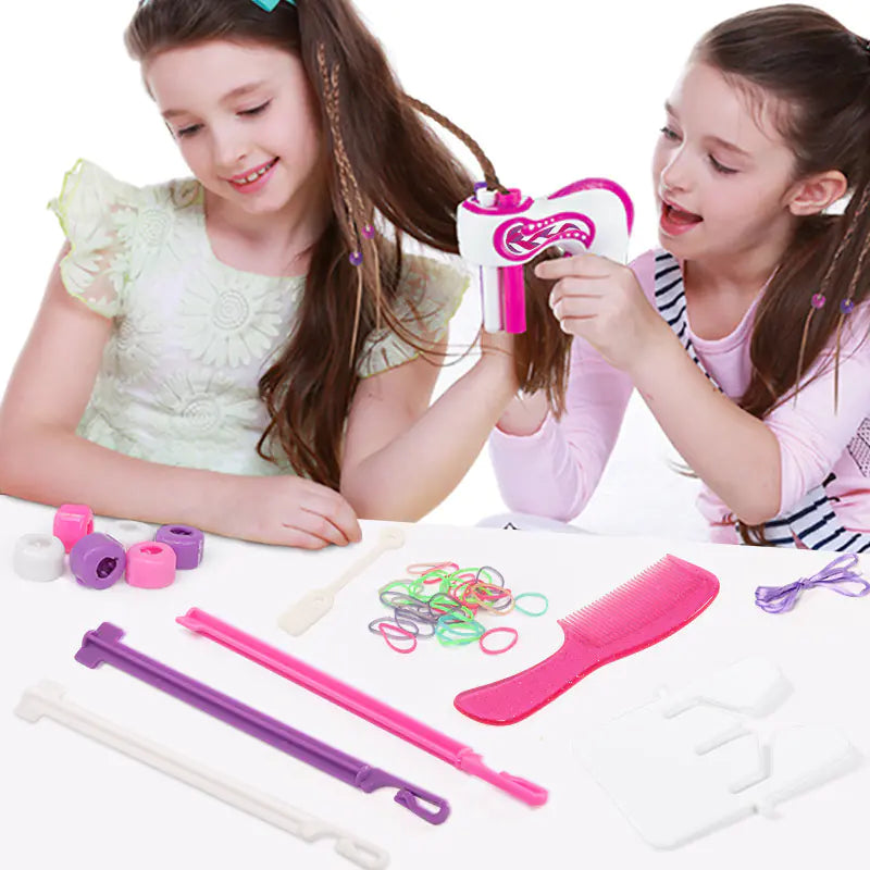 Automatic Three-Strand Hair Braider Toy for Kids