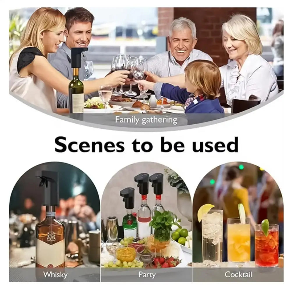 Wine Decanter & Aerator - Electric Automatic Pourer