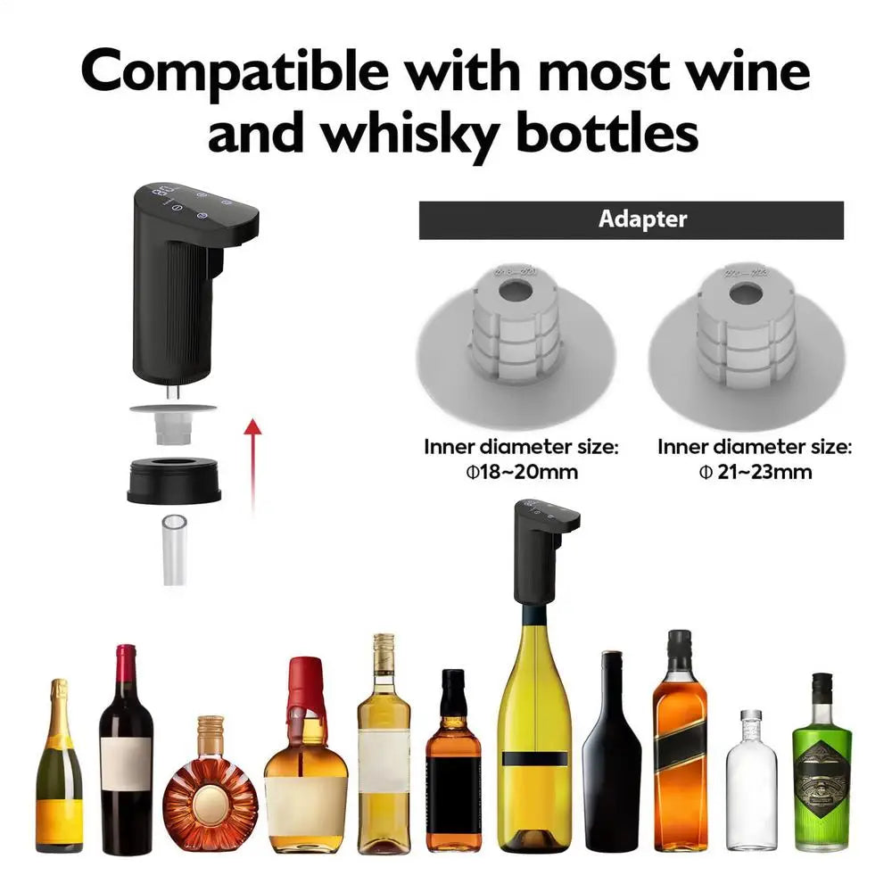 Wine Decanter & Aerator - Electric Automatic Pourer