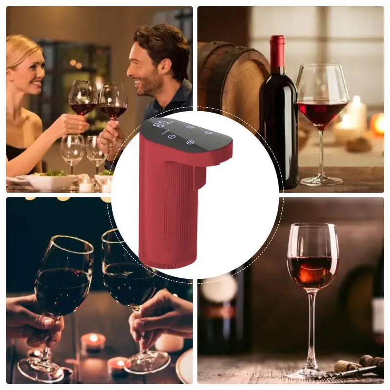 Wine Decanter & Aerator - Electric Automatic Pourer