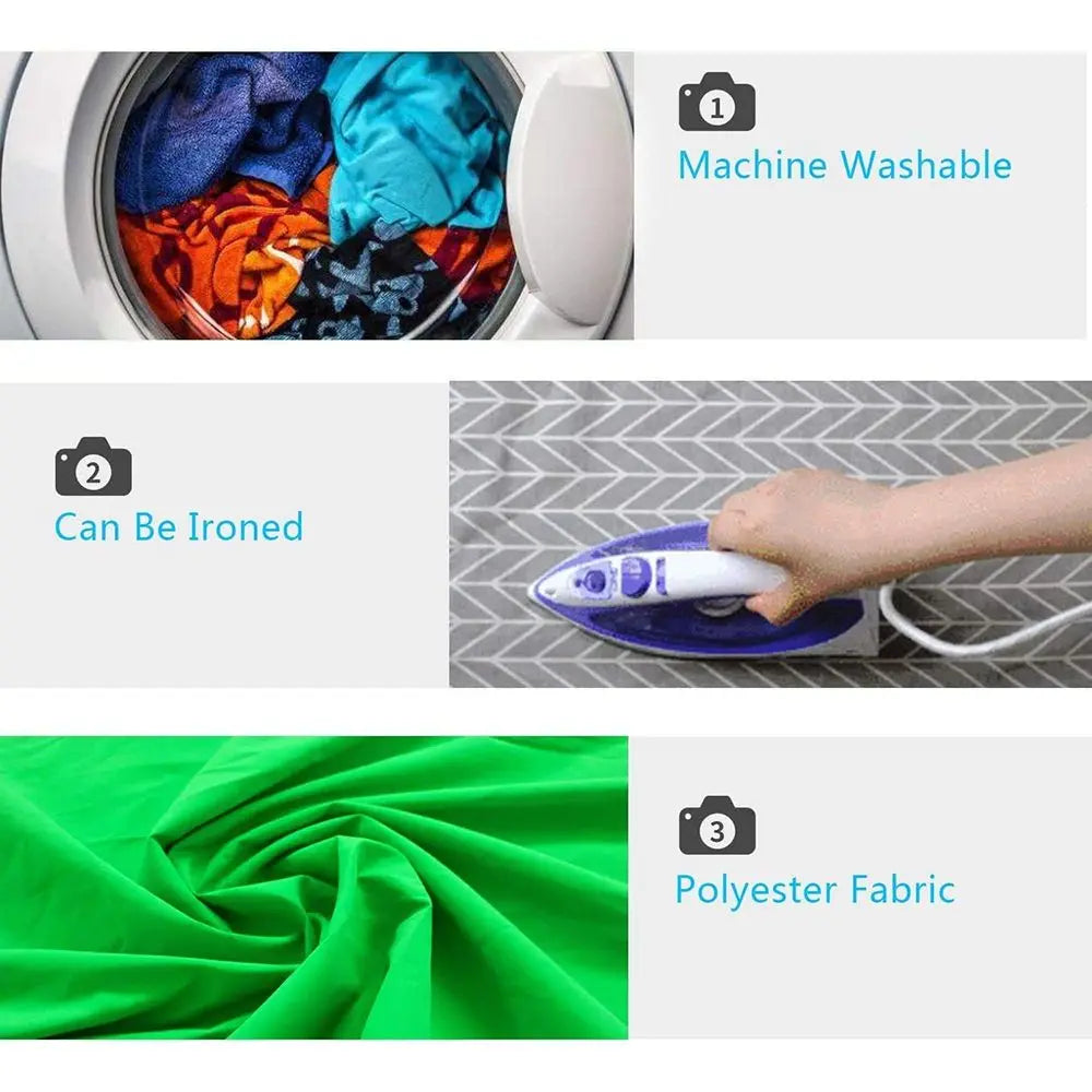 Pro Green Screen Backdrop - Perfect Gift for Streamers & Content Creators