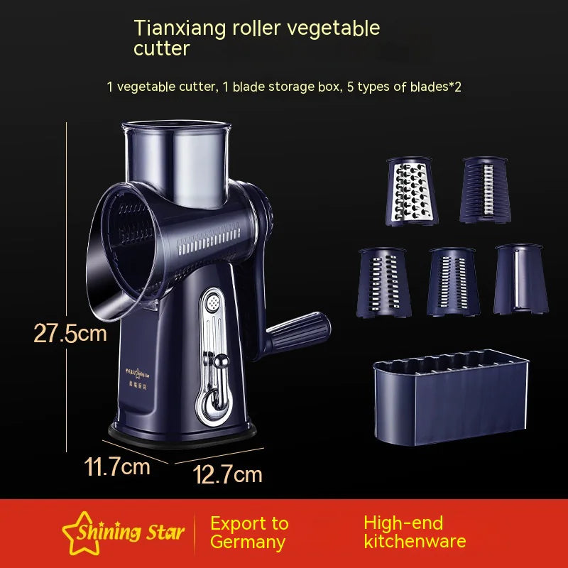 Multi-Function Hand Roller Veggie Chopper