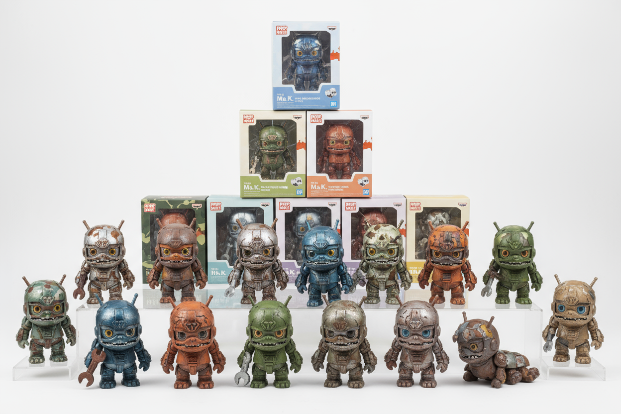 POP MART The Monsters x Kow Yokoyama Ma.K. Blind Box Figures