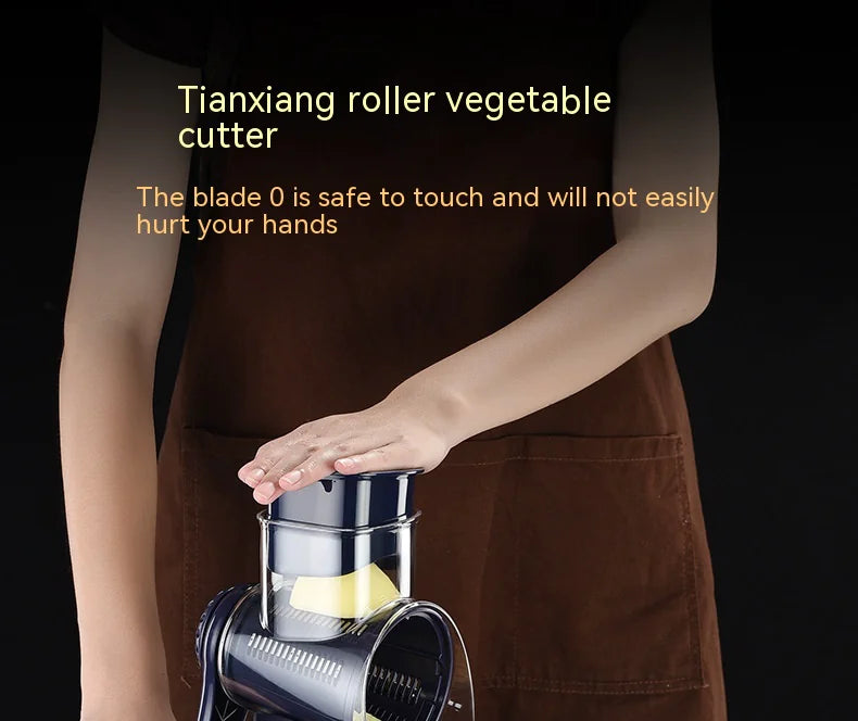 Multi-Function Hand Roller Veggie Chopper