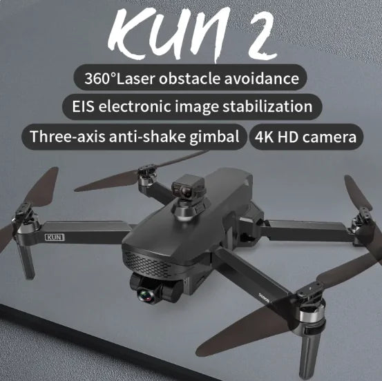 GPS Drone with 4K Camera - Professional Quadcopter